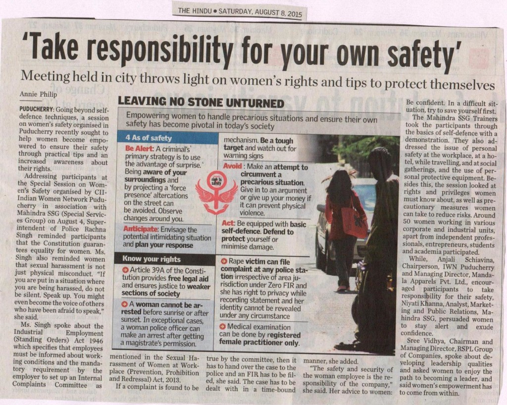 THE HINDU_Women Safety